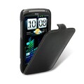 Кожаный чехол книга Melkco Leather Case Black LC для HTC Sensation XE(#1)