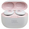 Наушники беспроводные Bluetooth JBL Tune 120 TWS вакуумные с микрофоном белый/розовый(#2)