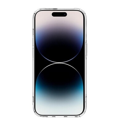 Силиконовый чехол Nillkin Nature TPU Pro Case Прозрачный для Apple iPhone 14 Pro(2)