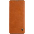 Кожаный чехол Nillkin Qin Leather Case Коричневый для Samsung Galaxy S10 5G(#1)