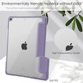 Защитный чехол книжка Acrylic TPU Case с креплением для стилуса лаванда для Apple iPad 10.2(#3)