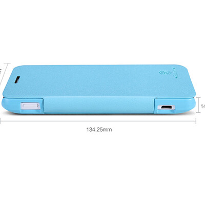 Полиуретановый чехол Nillkin Fresh Series Blue для Huawei Ascend G520(3)