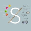 Cтилус электронное перо S Pen для Samsung N920 Galaxy Note 5(#5)