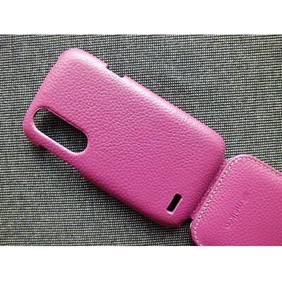 Кожаный чехол Melkco Leather Case Purple LC для HTC Desire V(3)