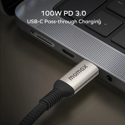 Type-C Хаб адаптер MOMAX ONELINK 9 in 1 multi-function USB-C hub (DH19LE)(6)