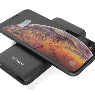 Внешний аккумулятор с беспроводной зарядкой Nillkin PowerMount NKA08 10000 мАч Серый(2)