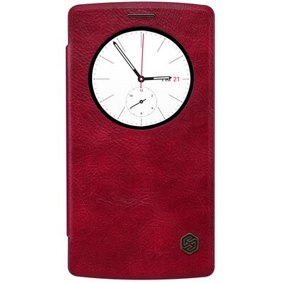 Кожаный чехол Nillkin Qin Leather Case Red для LG G4s H736(1)