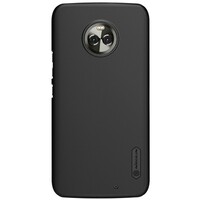 Пластиковый чехол с пленкой Nillkin Super Frosted Shield Black для Motorola Moto X4