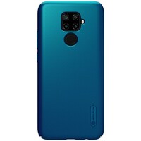 Пластиковый чехол с подставкой Nillkin Super Frosted Shield Синий для Huawei Mate 30 Lite (Nova 5i Pro)