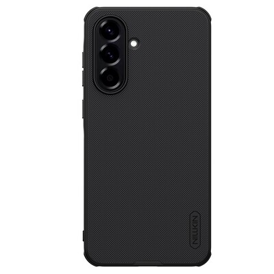 Пластиковый чехол Nillkin Super Frosted Shield Pro Черный для Samsung Galaxy A56(1)