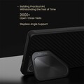 Чехол накладка с пластиной Magsafe и защитой камеры Nillkin CarboProp Magnetic Case черный для Samsung Galaxy S25 Ultra(#9)