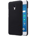 Пластиковый чехол с пленкой Nillkin Super Frosted Shield Black для Meizu M5s(#3)