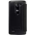 Полиуретановый чехол Nillkin Sparkle Leather Case Black для LG Leon H324(#2)