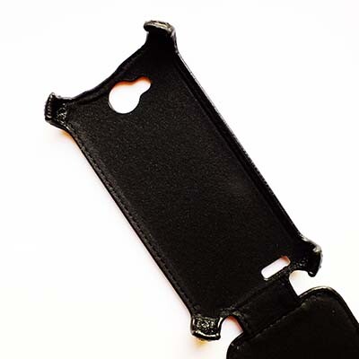 Кожаный чехол Armor Case Black для Alcatel One Touch POP C7 7040D(2)