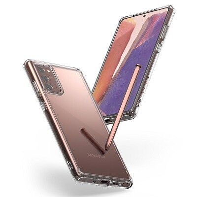 Чехол бампер Ringke Fusion Series прозрачный для Samsung Galaxy Note 20(3)