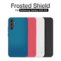 Пластиковый чехол Nillkin Super Frosted Shield Синий для Samsung Galaxy A34(#6)