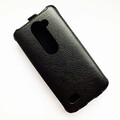 Кожаный чехол Armor Case Black для LG Leon H324(#3)
