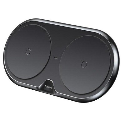 Беспроводное зарядное устройство Baseus Dual Wireless Charger(1)