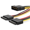 Ugreen CC-SATA-PSY кабель питания SATA molex 4pin -2x SATA 15pin(#1)