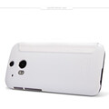 Полиуретановый чехол Nillkin Sparkle Leather Case White для HTC One M8(#2)