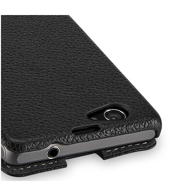 Кожаный чехол TETDED Dijon II Black для Sony Xperia Z1 mini/Compact(3)