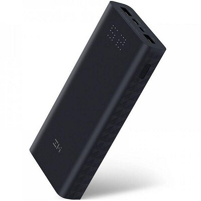 Внешний аккумулятор Xiaomi ZMi Aura 20000 mAh Type-C QB822 черный(2)