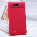 Пластиковый чехол Nillkin D-Style Matte Red для ZTE V987 Grand X Quad(#1)