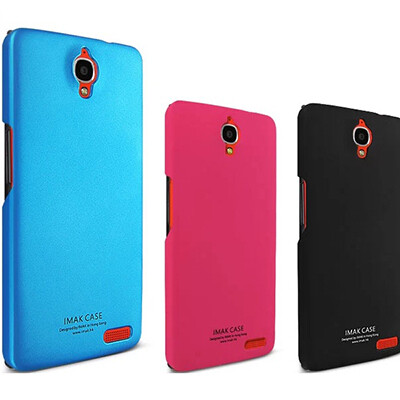Пластиковый чехол Imak Hard Case Blue для Alcatel One Touch Idol X 6040(4)
