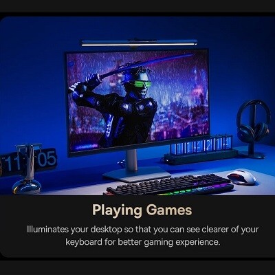 Лампа Baseus i-wok 3 Series Asymmetric Light Source Magnetic Screen Hanging Light (L10068500111-00) черный(8)