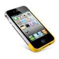 Бампер SGP Linear EX Meteor Series Yellow для Apple iPhone 4/4S(#3)