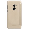 Полиуретановый чехол книга Nillkin Sparkle Leather Case Gold для Xiaomi Mi MIX 2(#2)