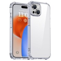 Противоударный чехол Ipaky Crystal Bumper Case прозрачный для Apple iPhone 15