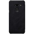 Кожаный чехол Nillkin Qin Leather Case Черный для LG G8(#2)