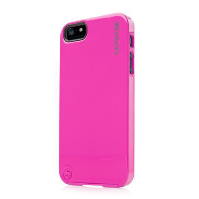 Силиконовый чехол Capdase Polimor Jacket Purple для Apple iPhone 5/5s/SE(1)