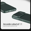Чехол пластиной Magsafe Nillkin Textured S Magnetic Case Зеленый для Apple iPhone 14 Pro Max(#8)