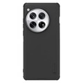 Пластиковый чехол с пластиной Magsafe Nillkin Super Frosted Shield Pro Magnetic Case Черный для OnePlus 12(#1)