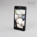 Силиконовый чехол Jekod TPU Case Black для LG Optimus G E975(#1)