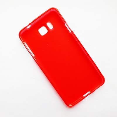 Силиконовый чехол Becolor Red Mat для Samsung G850 Galaxy Alpha(2)
