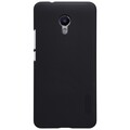 Пластиковый чехол с пленкой Nillkin Super Frosted Shield Black для Meizu M5s(#1)