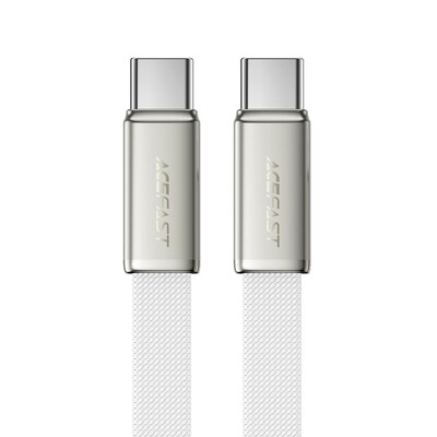 Кабель для зарядки и синхронизации Acefast C24-03 USB-C to USB-C 60W 1.2m белый(3)