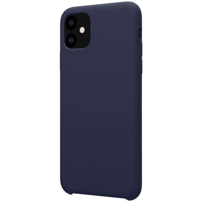 Силиконовый чехол-накладка Nillkin Flex PURE синий для Apple iPhone 11 Pro(2)