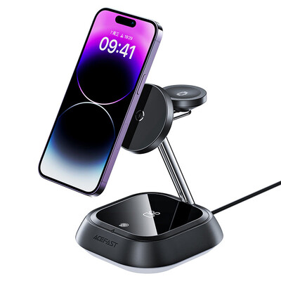 Беспроводная зарядная станция 3 в1 ACEFAST E16 desktop 3-in-1 wireless charging holder(4)