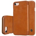 Кожаный чехол Nillkin Qin Leather Case Brown для Apple iPhone 7(#3)