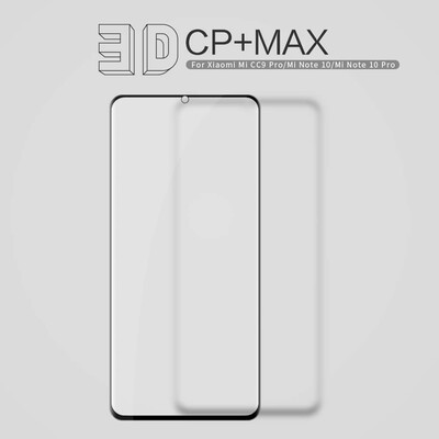 Защитное стекло Nillkin 3D CP+ Max Black для Xiaomi Mi CC9 Pro (Mi Note10)(5)