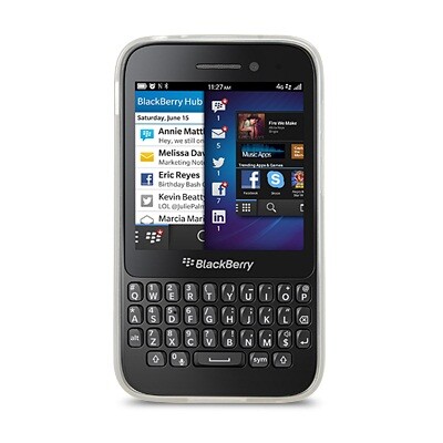 Силиконовый чехол Melkco Poly Jacket TPU Case White для BlackBerry Q5(2)