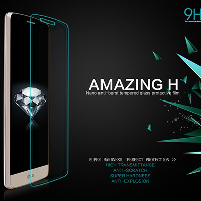 Противоударное защитное стекло Ainy Tempered Glass Protector 0.33mm для LG G3 Stylus D690(2)