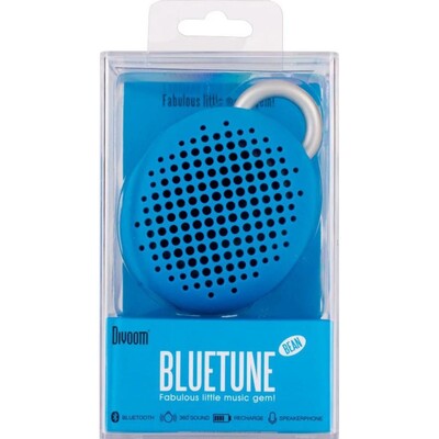 Портативная аудио колонка Divoom Bluetune-Bean синий 3Вт(7)