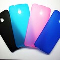 Силиконовый чехол Becolor Blue Mat для HTC One mini/M4(#3)