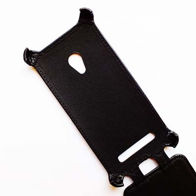 Кожаный чехол Armor Case Black для Asus ZenFone 5(2)