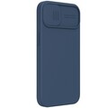 Силиконовая накладка Nillkin CamShield Silky Silicone Case Синяя для Apple iPhone 13(#3)
